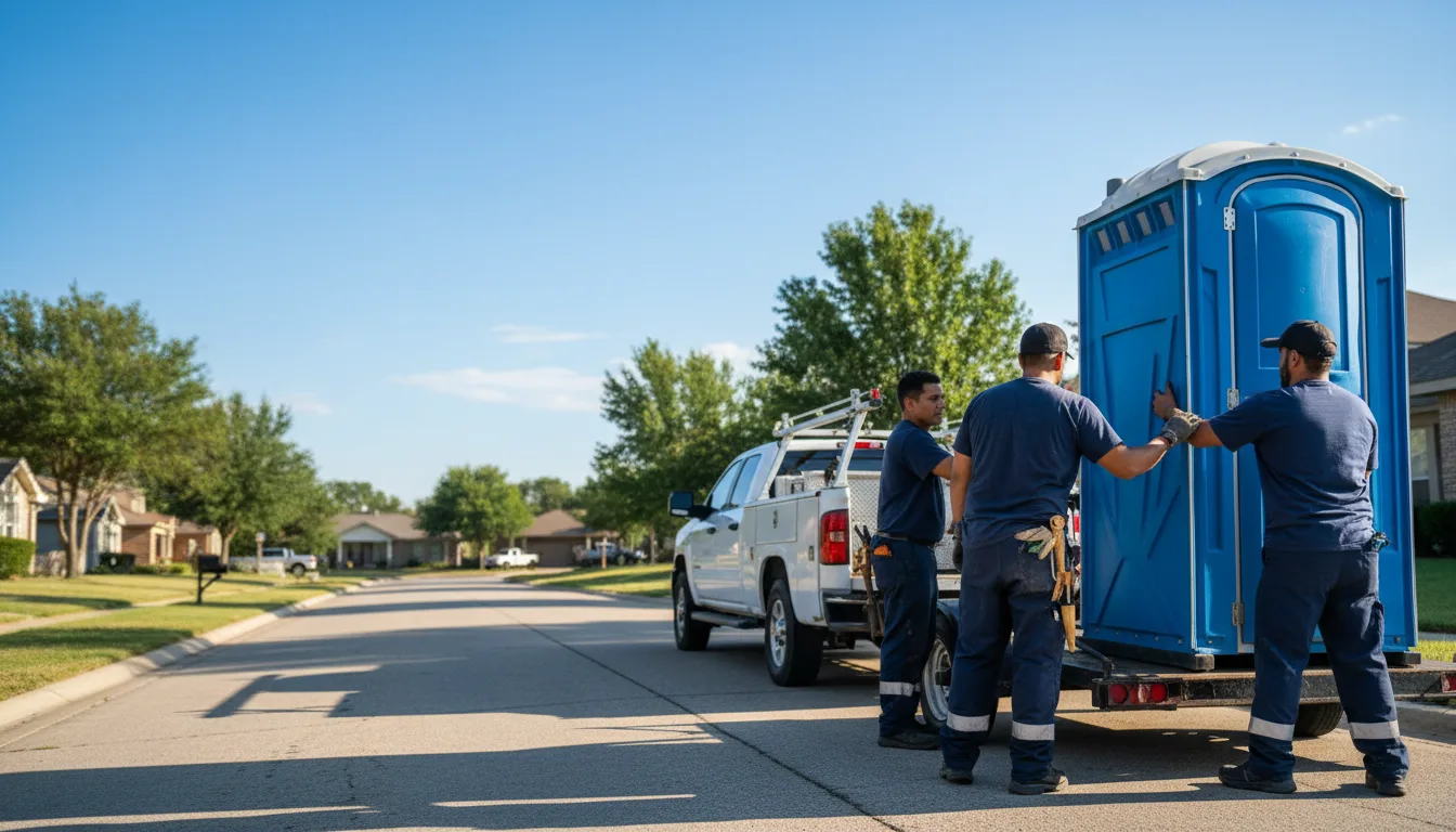 Portable Toilet Rental in Conroe, TX near me